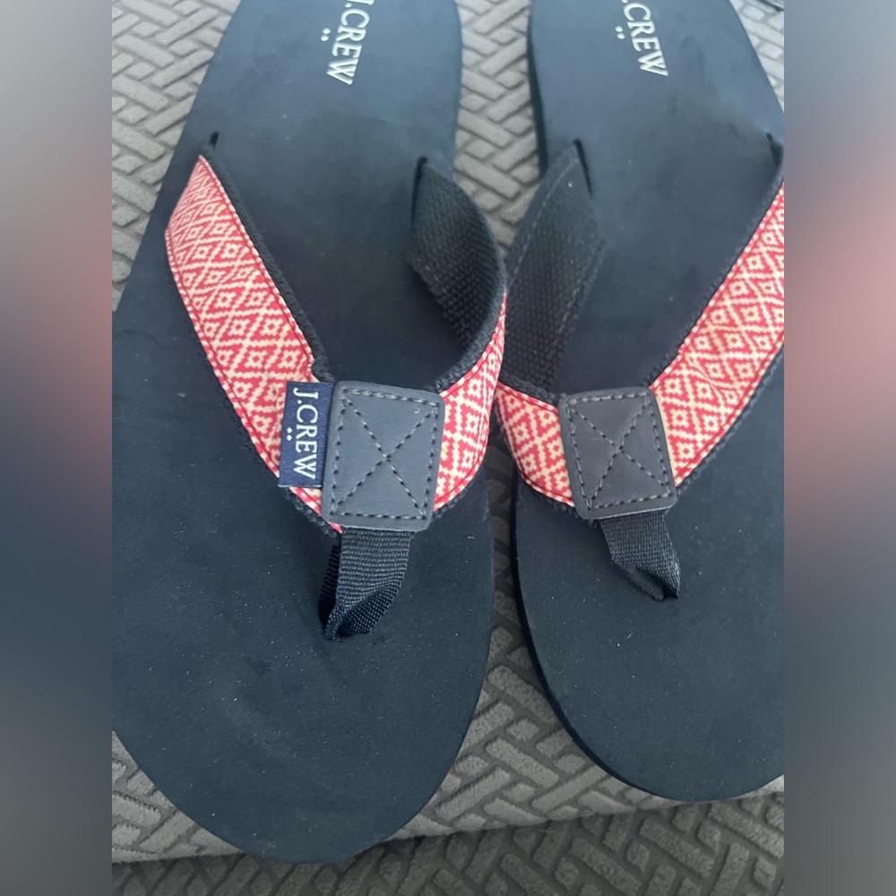 NEW!!!  J Crew flip flop size 10
